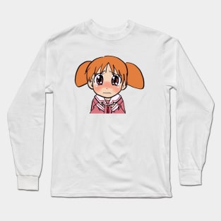 I draw the teary eyed sad chiyo chan / azumanga daioh manga Long Sleeve T-Shirt